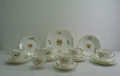 Buy Vintage Radfords Fenton Floral Bone China Tea Set - Thames Hospice • 20£