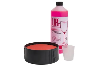 Buy Lipit Lipstick Removal Kit For Glassware, Starter Pack,  Bars, Restaurants, Pubs • 23.74£