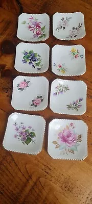 Buy Royal Adderley Plates X 8 Mixed Floral Designs • 20£