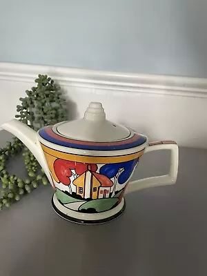 Buy Lovely Vintage Art Deco 'Claris Cliff' Inspired Teapot, Made By SADLER, England. • 28£