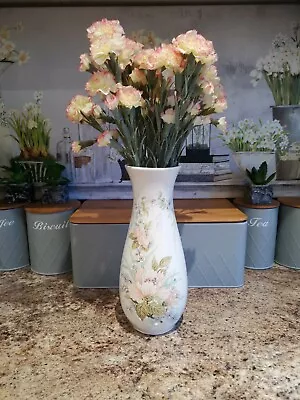 Buy Melba Ware: Matching Artificial Flowers & Cream / Beige Vase Set, 16  Tall *New* • 15£