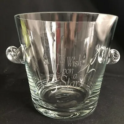 Buy Vintage Tiffany & Co Crystal Glass Ice Bucket / Champagne Holder W Inscription  • 96.44£