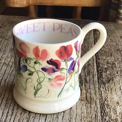 Buy Emma Bridgewater Half Pint Mug NGS Sweet Pea 2018 NEW • 10£