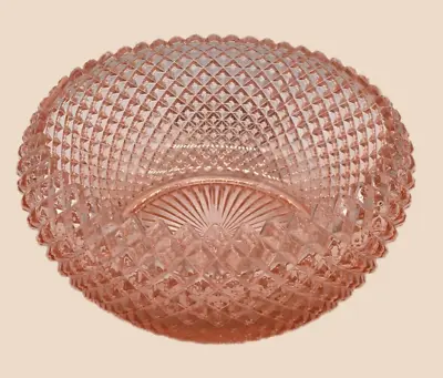 Buy Anchor Hocking Miss America Pink Depression Glass Console Bowl Vintage Glassware • 40.70£