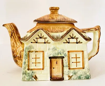 Buy VINTAGE Keele St Pottery Cottage Ware Small Teapot -thatched Cottage • 8.95£