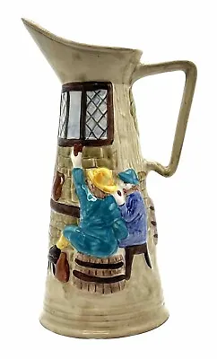 Buy H & J Wood Burslem Pitcher Hand Painted - Made In England C.1938 • 55.78£