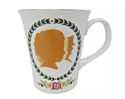 Buy 1973 Crown Staffordshire China Royal Mug Princess Anne Wedding Captain Phillips • 11£