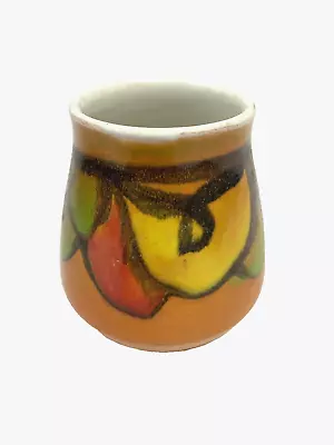 Buy Poole Pottery Mini Vase Orange 8.5cm Vintage Retro Design A39 W431 • 5.95£