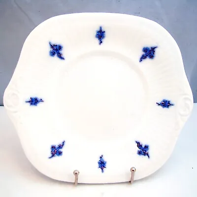 Buy Antique CHELSEA/GRANDMOTHER'S WARE Purple Lustre Handled Cake Plate Anchor Mark • 43.10£