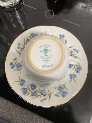 Buy Crown Staffordshire Bluebell Cup And Saucer • 5.50£