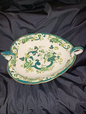 Buy Masons Ironstone Chartreuse Griffin Serving Dish Footed 20 Cm Wide 27 Cm Long • 35£