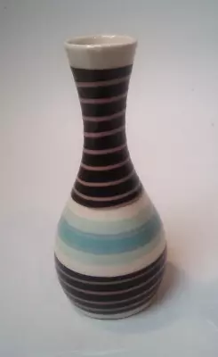 Buy Babbacombe Pottery Spiral Vase Torquay  Devon 12.5 Cm • 15£
