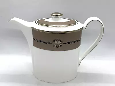 Buy Wedgwood Laurel Teapot Fine English Bone China  Gold Band Excellent Hard To Find • 141.36£