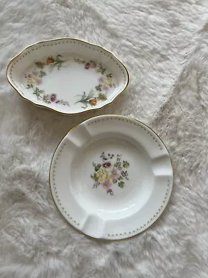 Buy Wedgwood Mirabelle Miniature Trinkets X 2. VGC! Collectables. Bone China • 2.99£