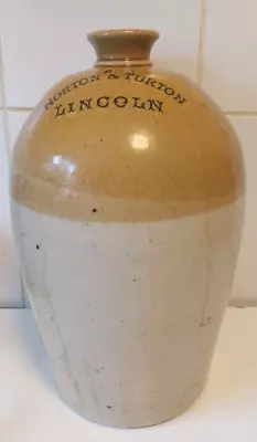 Buy Large 1 Gallon Stoneware Flagon Norton & Turton Brewery Lincoln • 45£
