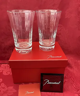 Buy NIB FLAWLESS Unique BACCARAT France 2 Glass MILLE NUITS Crystal HIGHBALL Tumbler • 287.71£
