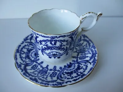 Buy Early Coalport ,blue & White China , Demi Tasse Cup & Saucer ,lovely Condition • 18£