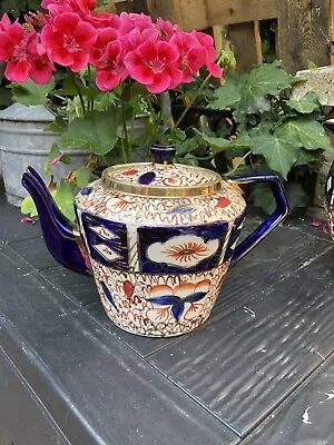 Buy Arthur Wood & Son 1930's Imari  Style Tea Pot, Made In England • 38.95£