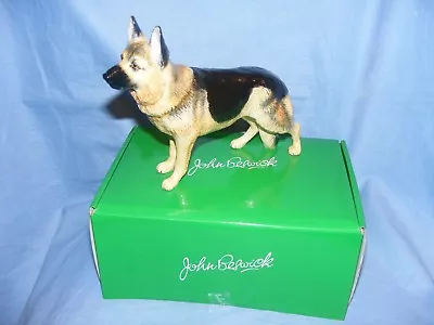 Buy John Beswick Dog German Shepherd JBD98  Figurine Present Gift New Boxed • 40£