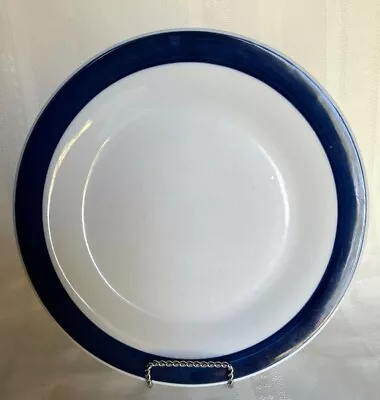 Buy MAINSTAYS HOME ~ BLUE SOLID BAND STONEWARE DINNERWARE ~ BUY 1 Or ALL ~ 1+ SHIP • 9.45£