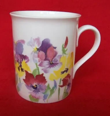Buy Pansy Mug Royal Grafton Bone China Made In England Flowers • 3£