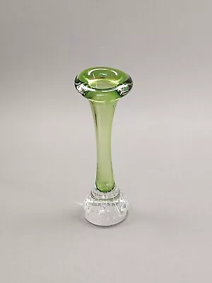 Buy A Vintage Swedish Aseda Glass  Jack In The Pulpit  Or  Bone  Vase. • 4.95£