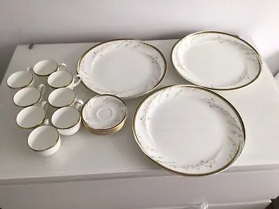 Buy Wedgewood Bone China Crescent Coffee/Teacups And Saucers And Dinner Plates • 30£