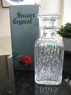 Buy Stuart Crystal Shaftesbury Decanter Signed Labelled BNIB Sparkling Crystal • 100£