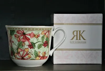 Buy Boxed Roy Kirkham Classic Collection Breakfast Cup 'Honeysuckle' Fine Bone China • 10£