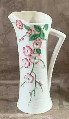 Buy Vintage ArtDeco Large Maling Ware Lustre Vase ,Jug Apple Blossom Pattern • 15£