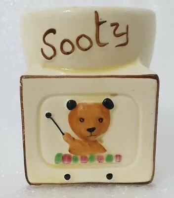 Buy Vintage Sooty Egg Cup - Keele Street Pottery - Sooty On TV Playing Xylophone  • 6.45£