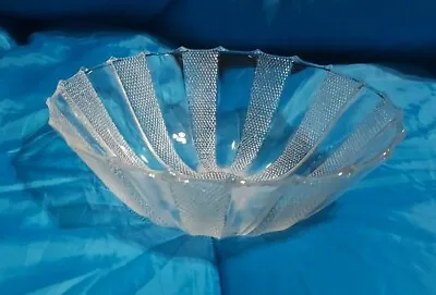 Buy Vintage Jeannette Dewdrop 8.5 Inch Glass Bowl • 8.39£