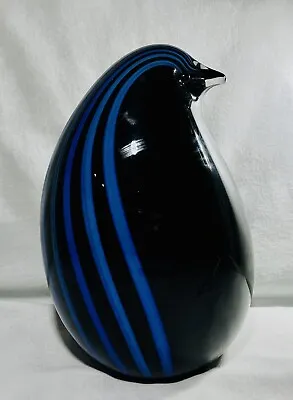 Buy Vintage Blue Glass Murano Penguin • 109.46£
