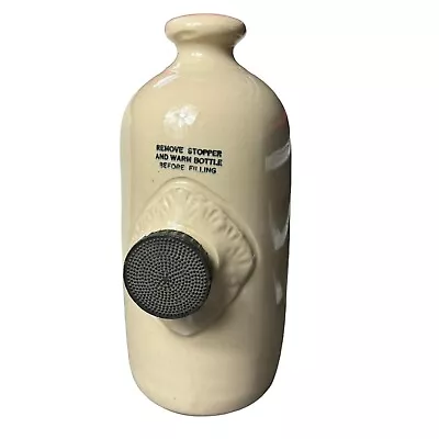 Buy Vintage Lovatt's Langley Ware Hot Water Bottle Bed Warmer / Doorstop Stoneware • 12£