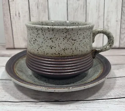 Buy Purbeck Portland Cups And Saucer - Speckled Pottery- Tea Cup • 9.50£