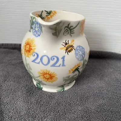 Buy Emma Bridgewater Wildflowers  And  Dandelion 2021 Year Jug  1.5 Pint • 39.99£