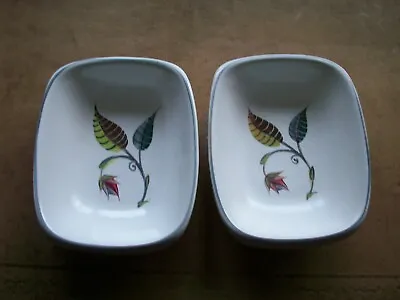 Buy 2  Denby Glyn Ware Dishes - Vintage 1950s, Hand Painted  • 8£