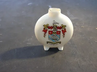 Buy Crested Ware - D.I. Allam - Flask - Torquay • 3.45£