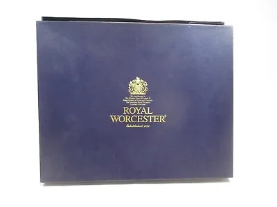 Buy Royal Worcester Fine Bone China Cake Plate In Box Monaco White And Silver • 25£