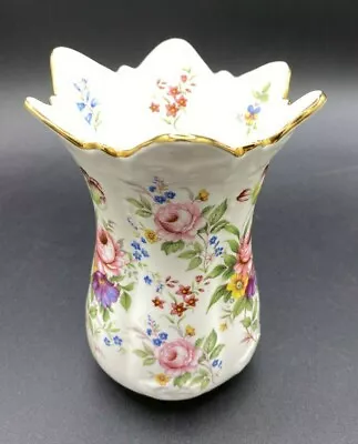 Buy Fenton China Company, Bone China Floral Flower Vase. Height 7  . Width 5 . • 13.90£