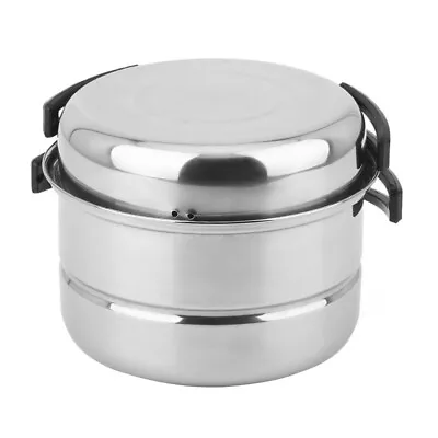 Buy  Camping Cookware Stainless Steel Portable Cooker Cookwear Pan Cooking Utensils • 18.78£