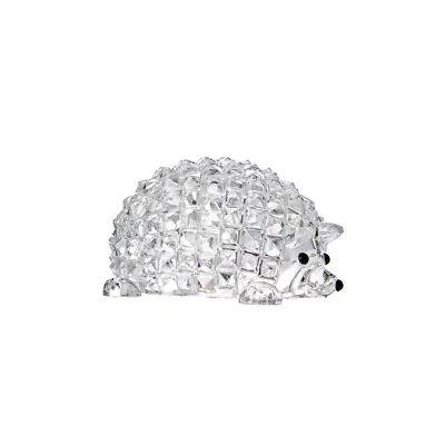 Buy LONGWIN Clear Crystal Hedgehog Figurine Collectible Glass Animal Ornament Decor • 11.99£