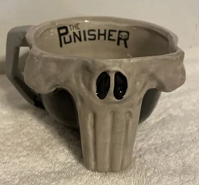 Buy The Punisher Marvel Zak Half Skull JUMBO Coffee Tea Soup Mug Cup 17oz. Halloween • 14.47£