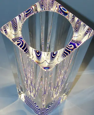 Buy Kosta Boda B. Vallien Spectacular Heavy Vase Signed & Numbered Art Glass Crystal • 289.32£