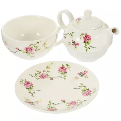 Buy 1 Set Of Ceramic Tea Pot Cup Antique Teapot With Cup Kung Fu Tea Set Tea Kettle • 32.19£