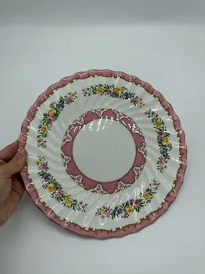 Buy Crown Staffordshire Decorative Plate Pink • 19.99£