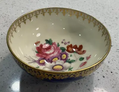 Buy VERY RARE!!  Paragon Cobalt Rose Floral Sugar Bowl 1940's Vintage • 105.84£