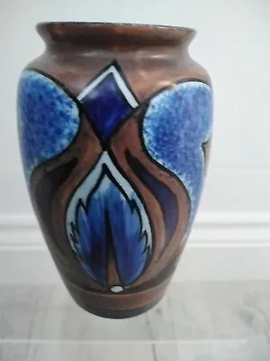 Buy Art Deco Clews & Co Chameleon Ware Hand Painted Vase By E. Firmstone #33 • 39.99£