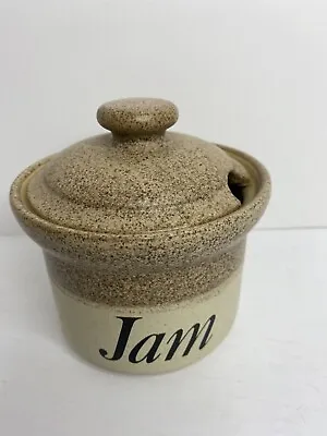 Buy Pottery Jam Jar John Hermansen England Stoneware • 16.32£