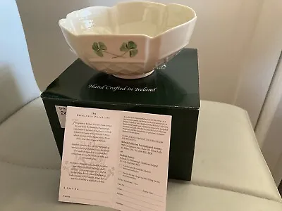 Buy Hand Made Original Irish Belleek Porcelain China Dish • 4.99£